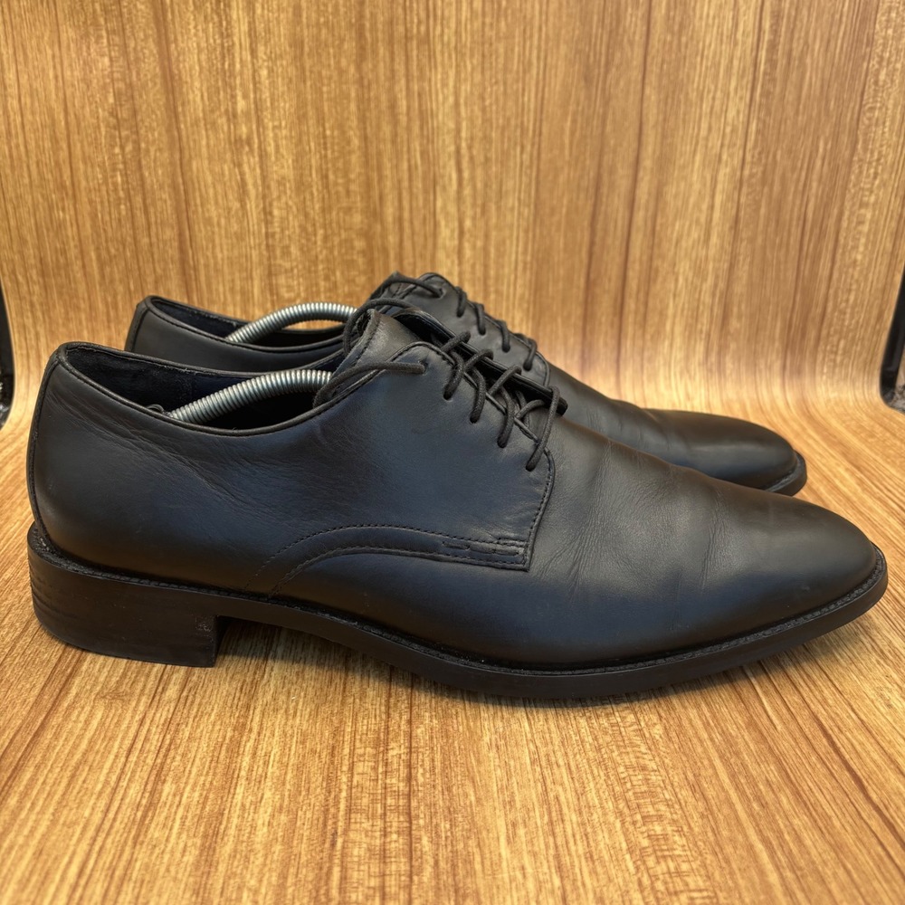 Cole Haan Grand.OS Derby Shoes Mens 13 Black Leather C25910 Lace Up Dress Shoe